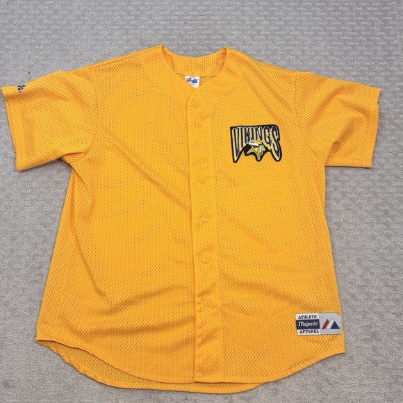 Majestic Other - Minnesota Vikings Vintage Majestic Authentic Baseball Jersey Size XL Made In USA